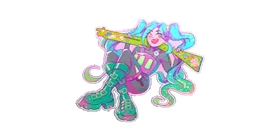 Sticker Candy Core Shine