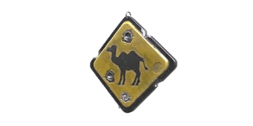 Charm Camel Sign