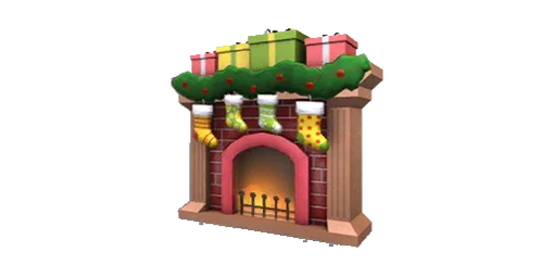 Charm Christmas Fireplace