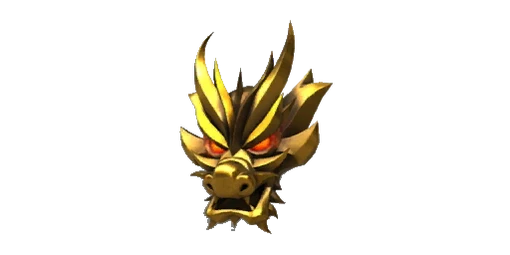 Charm Golden Dragon