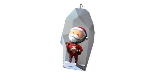Charm Santa Globe