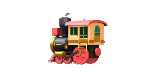 Charm Steam Train