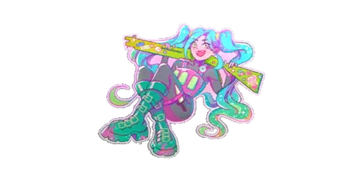 Sticker Candy Core Shine