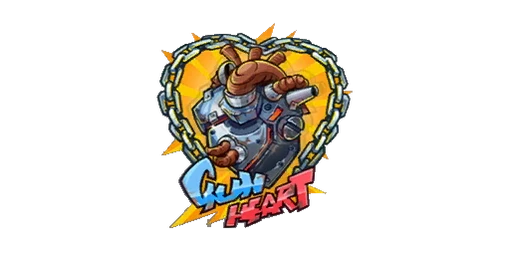 Sticker Gun Heart Swap