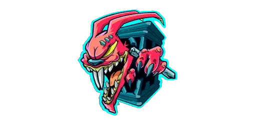 Sticker Rabid Color