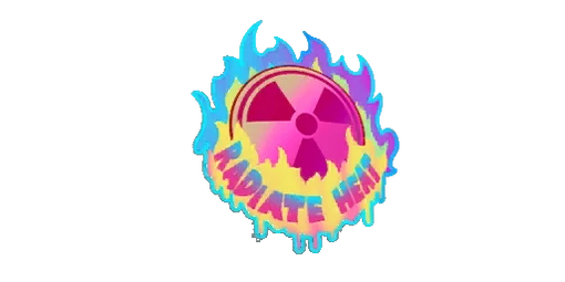 Sticker Radiate Heat