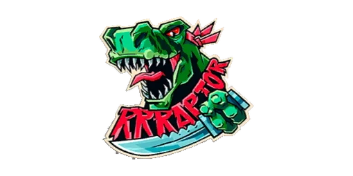 Sticker Rrraptor
