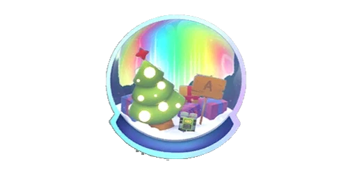 Sticker Snow Dome Reflex