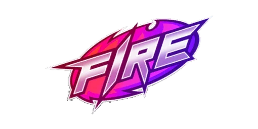 Sticker Fire Color