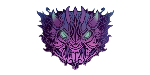 Sticker Demon Flame Color