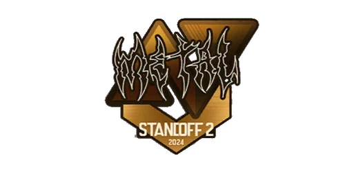 Sticker Metal Major 2024