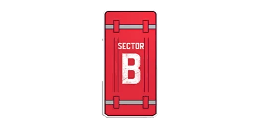 Sticker Sector B