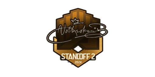 Sticker notbroken Major 2024