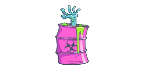 Sticker Drowned Color