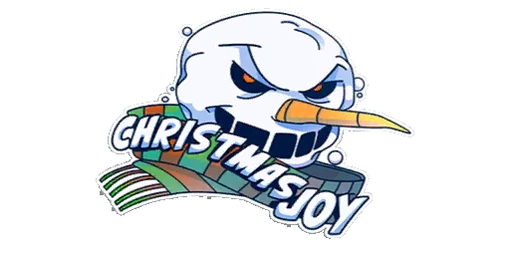 Sticker Christmas Joy Color