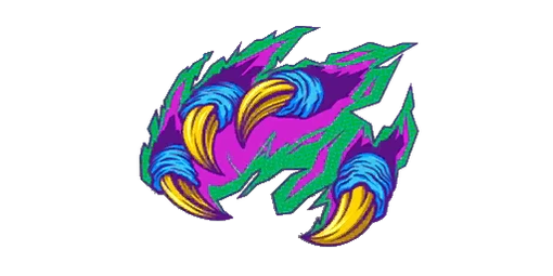 Sticker Talon Stab Color