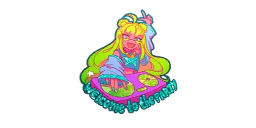 Sticker Party DJ Shine