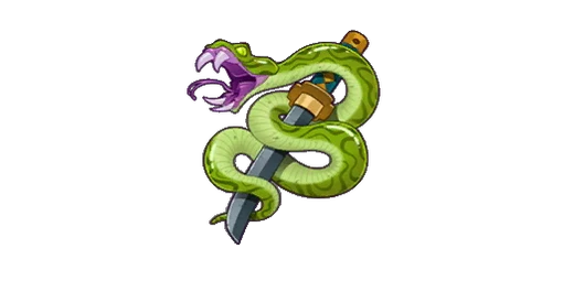 Sticker Venom Blade Swap