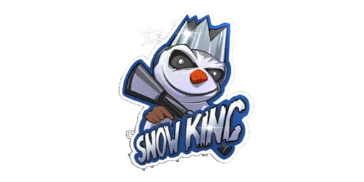 Sticker Snow King