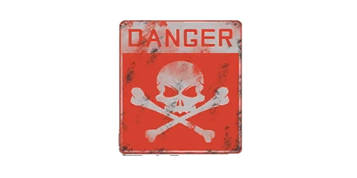Sticker Danger