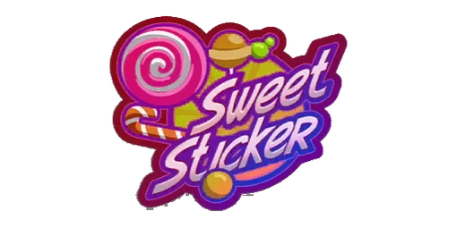 Sticker Candy Cane