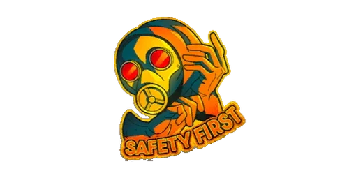 Sticker Safety First