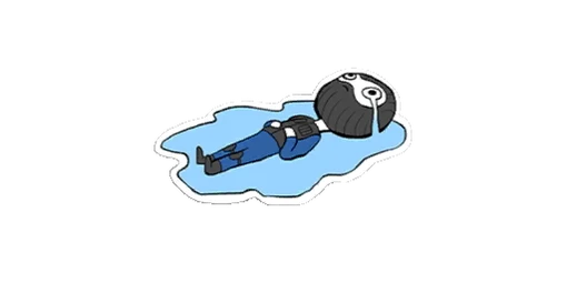 Sticker Pool of Tears