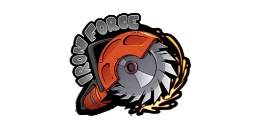 Sticker Iron Force