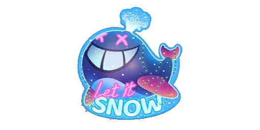 Sticker Let It Snow!